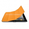 Оригинальный полиуретановый чехол для iPad 3 и iPad 4 Smart Cover Polyurethane, цвет Orange